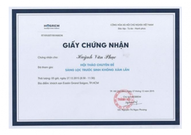 Chứng nhận