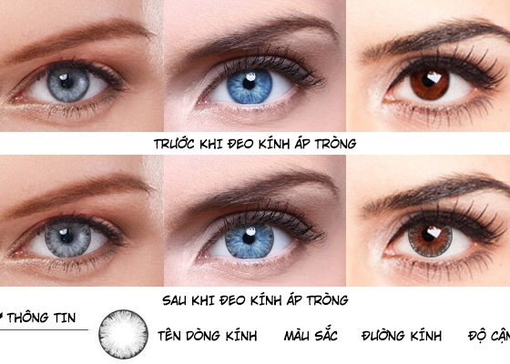 Kính Áp Tròng Màu .